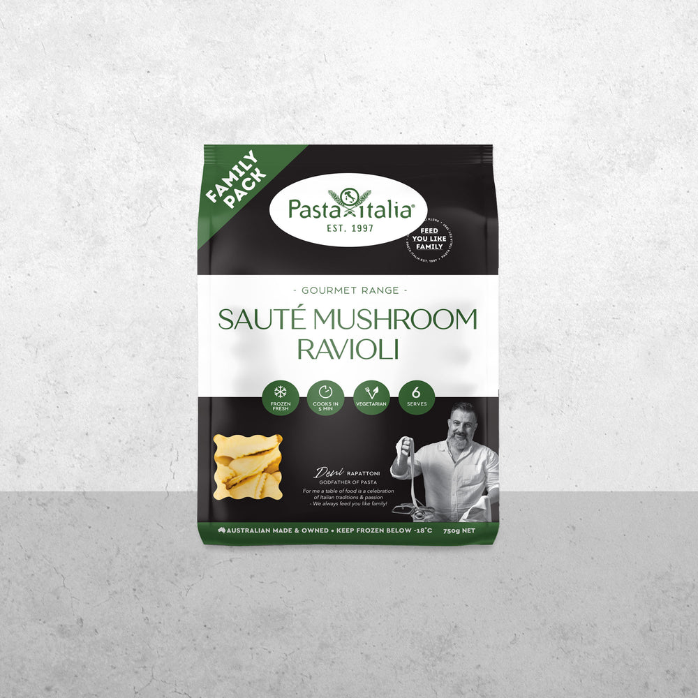 Gourmet Sauté Mushroom Ravioli - 750G