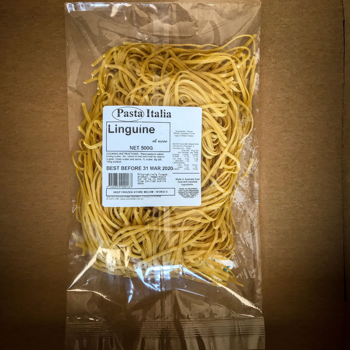 
                  
                    Egg Linguine (Fresh Pasta) - 500g
                  
                