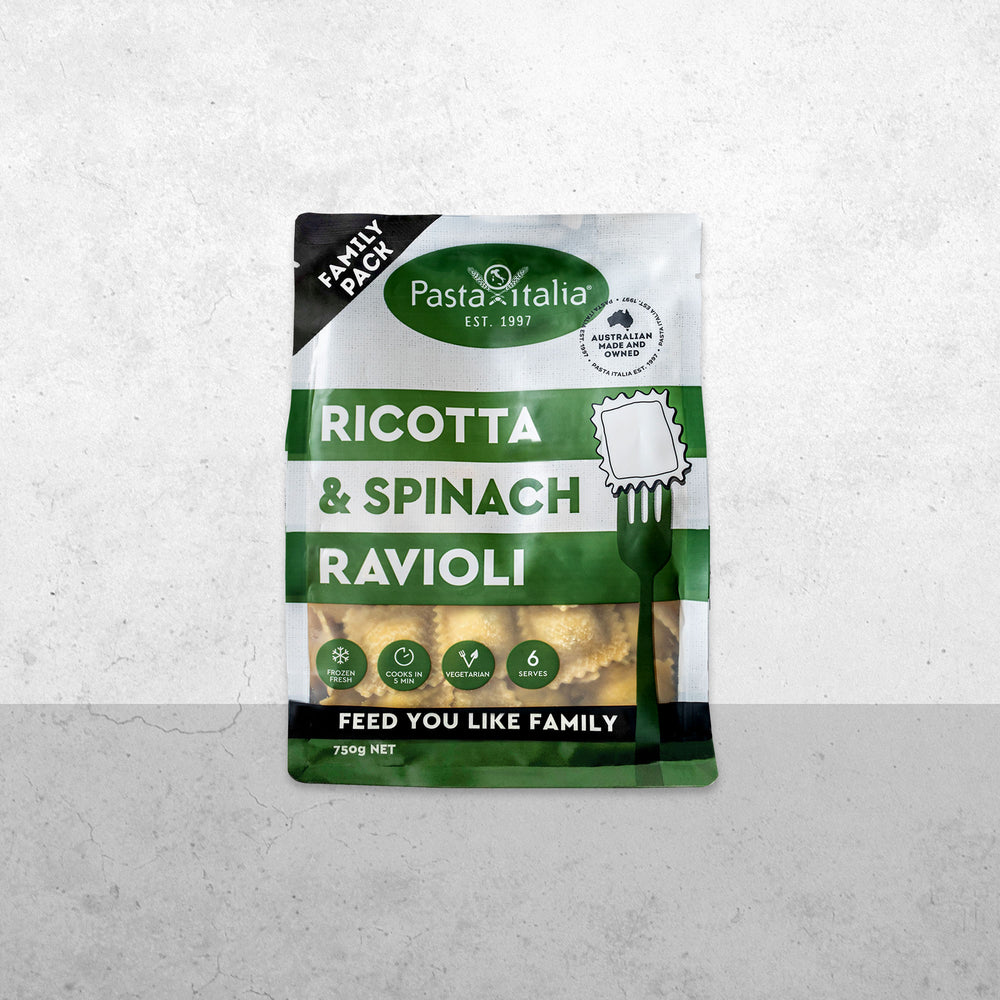 Ricotta & Spinach Ravioli - 750g